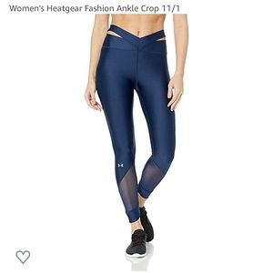 Under Armour heat gear 7/8 leggings Large